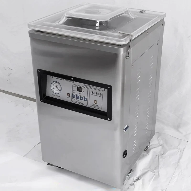 Packing Sealing Machines Automatic Map Food Tray SealerContinuous Nitrogen Flush Vacuum Modified Atmosphere Wet