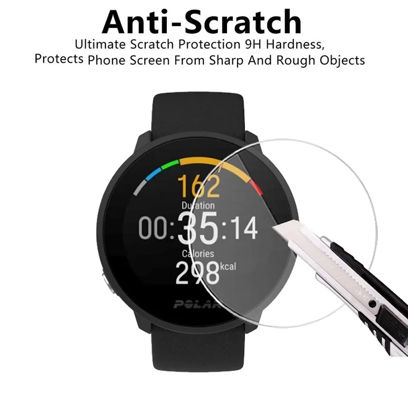 Tempered Glass for Polar Unite Grit X Ignite 2 Screen Protector for Garmin Ignite 2 Unite Glass Protector Film Protection Foil