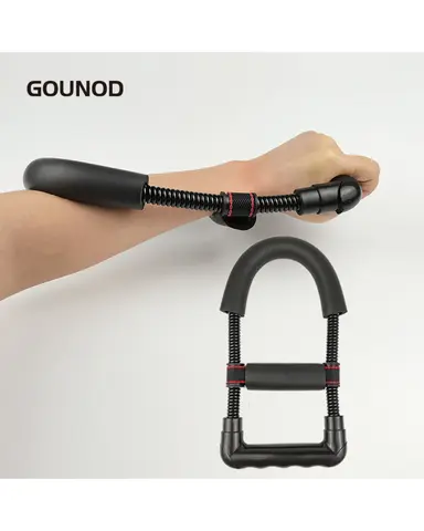 U자형 손목 근력 장치, 다기능 가정용 실내 스포츠 피트니스 장비, 손 근육 운동, 탄성 팔