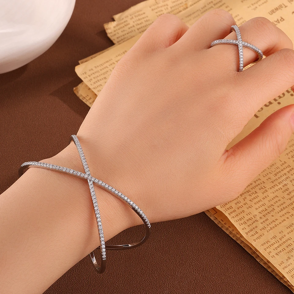 ZAKOL Bracelet ouvert en forme - Luxury Bags Cz avis et prix