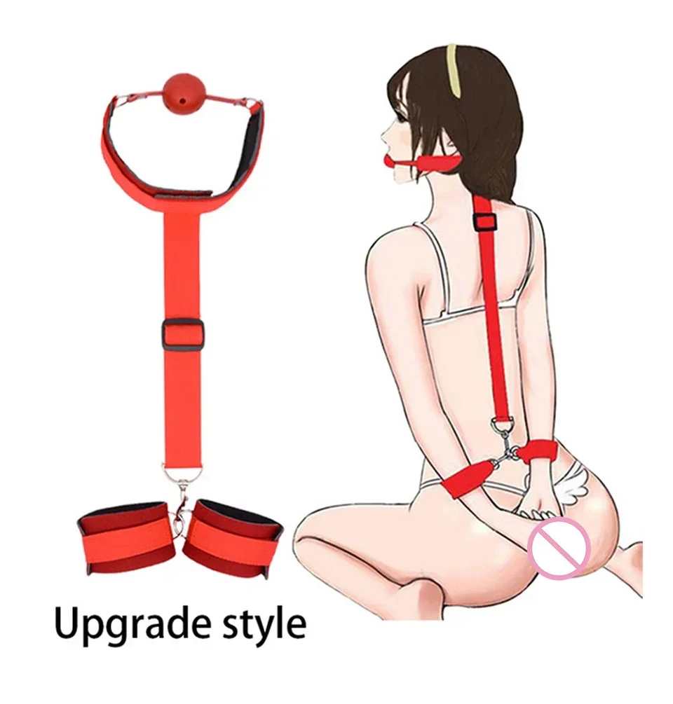 BDSM عبودية والعتاد عدة المثيرة الجنس لعب الكبار Gmaes ضمادة الطاعة الرقيق ورئيسي زوجين دور اللعب الملحقات الغريبة Sexshop