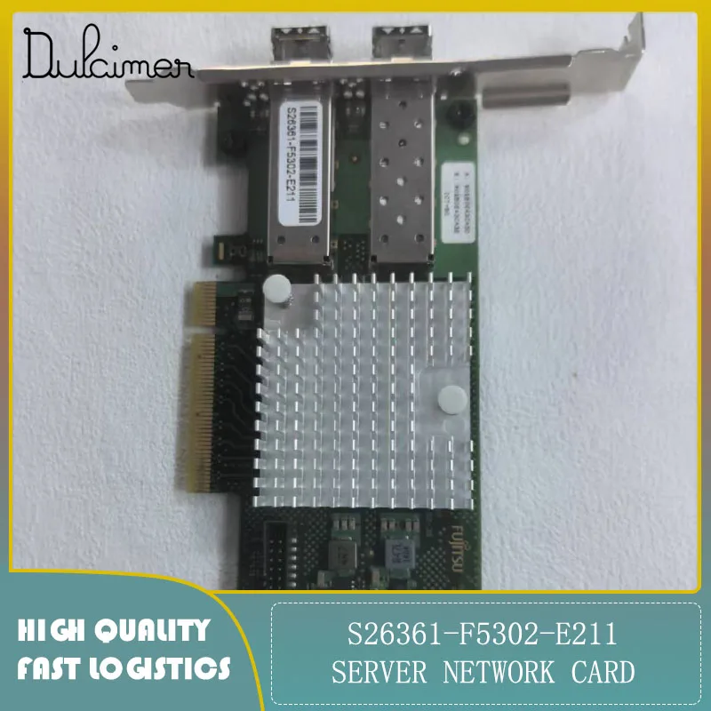 

Server network card S26361-F5302-E211 PLAN EM 2x 10GB SFP OCL14000-LOM Interface Card USED