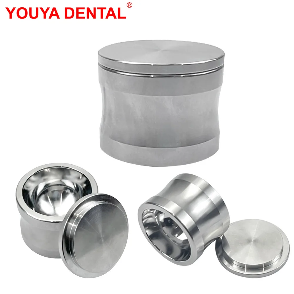 Dental Bone Graft Bowl Stainless Steel Bone Powder Mixing Cup Bone Meal Mixing Bowl Dentistry Implant Instrument Dentist Tools