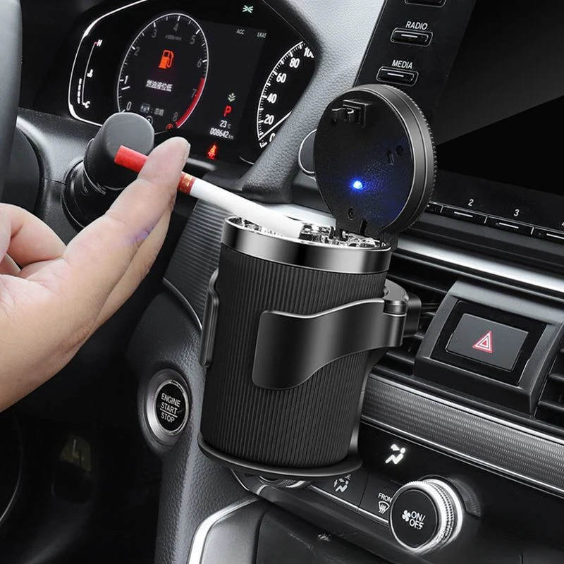 Car Vent Cup Holder Auto Drink Rack Stand Water Bottles & Ashtray Multifunctional Car Coffee Cup Holder for Water Bottle Ashtray