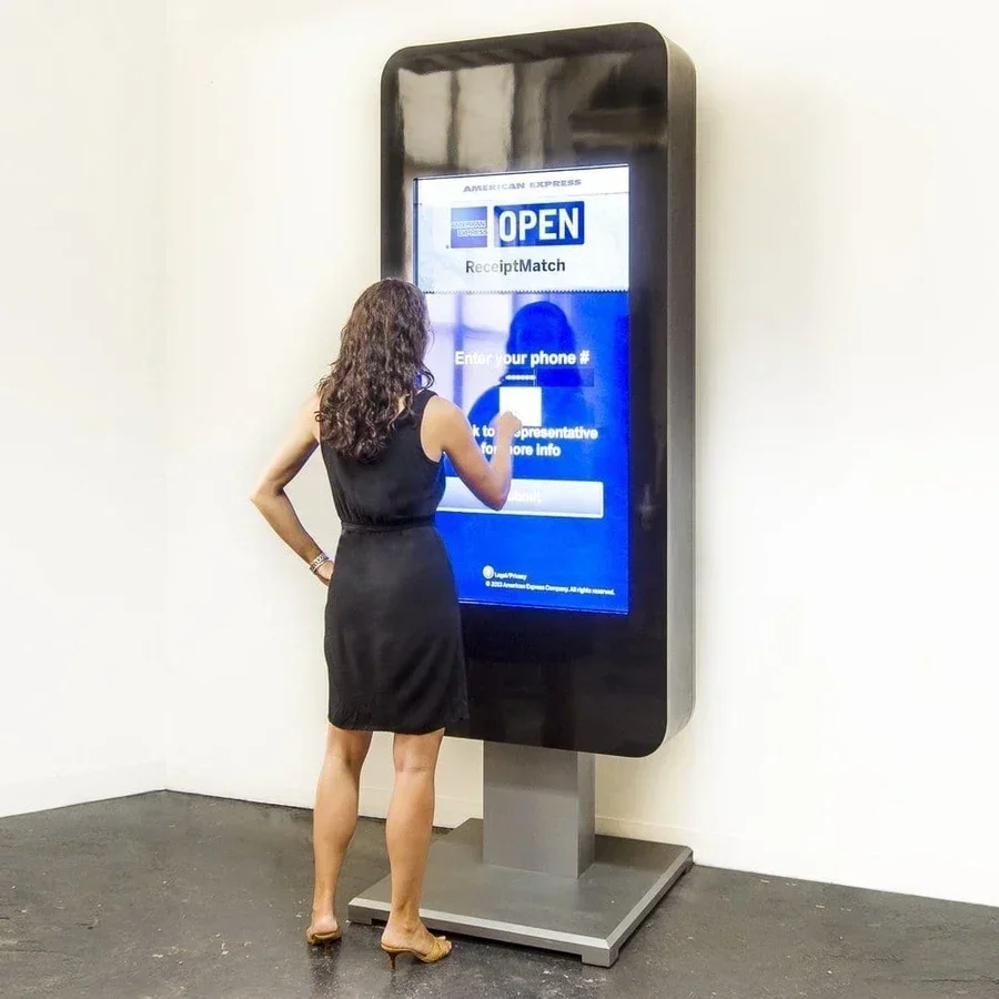 Professional Processing Technology Capacitive Touch Screen Panel For Best Public Advertising Smart Interactive Touch Kiosks Hot