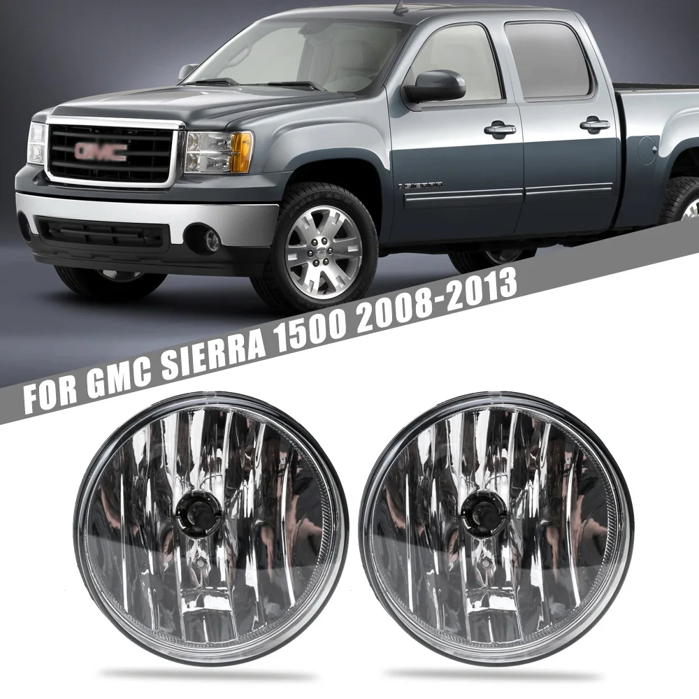 

For GMC Sierra 1500 2008-2013 front fog lamp assembly halogen driving lamp front bumper lamp