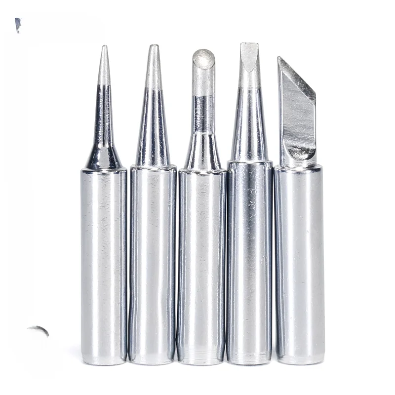 Soldering Machine Spare Part 5pcs one set 900M-T Series Lead Free Soldering Iron Tips