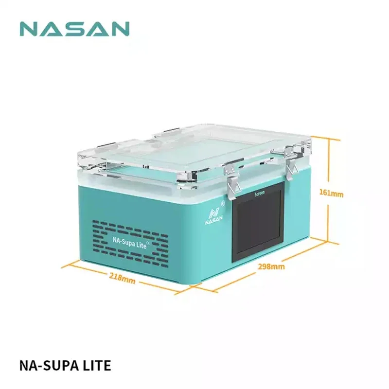 NASAN NA-SUPA LITE Mini LCD OCA Laminate Machine For Flat Curved Screen LCD Repair Air Bag Lamination No Air Compressor Required