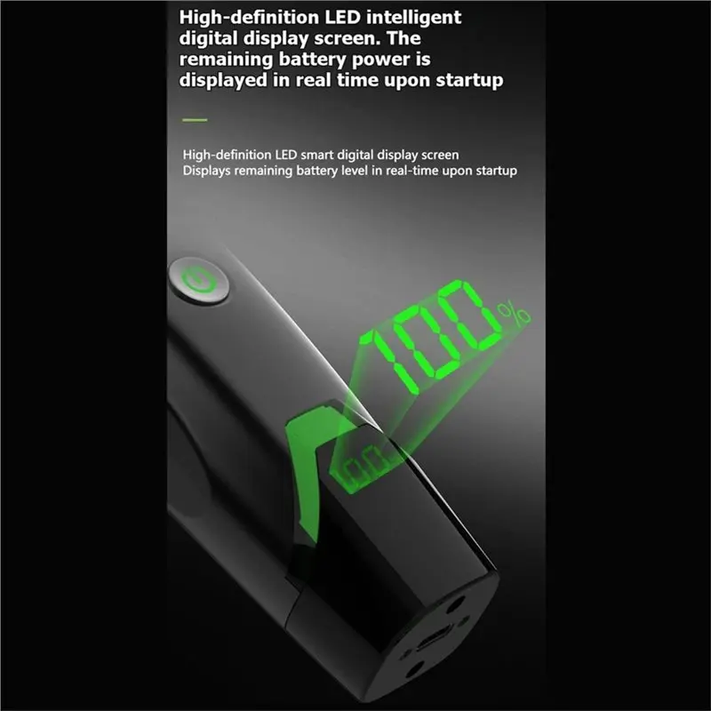 ABLD LED Display Hair Trimmer Professional Clipper Appliance Adjustable Hair Care System For Men KM-1385 Kit