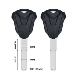For LONCIN VOGE 500DS 500R 500AC 650DS 650 500 ds 300AC 300R 300RR 300 rally 300GY Motorcycle Accessories Key Embryo Uncut