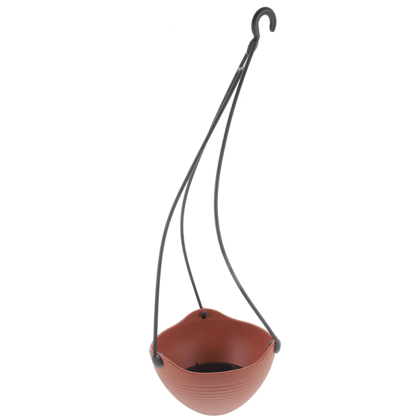 

Hanging Planter Resin Large Capacity Indoor Outdoor Flower Pot Balcony Porch Patio Plant Basket Container Hanging Planters