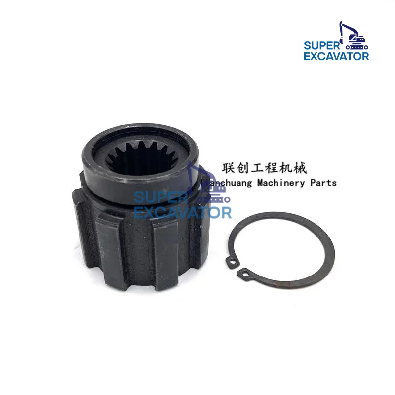 For Yuchai YC35 YC45 YC60 YC65 YC85 Hydraulic pump connecting plate bonding resin coupling excavator Parts