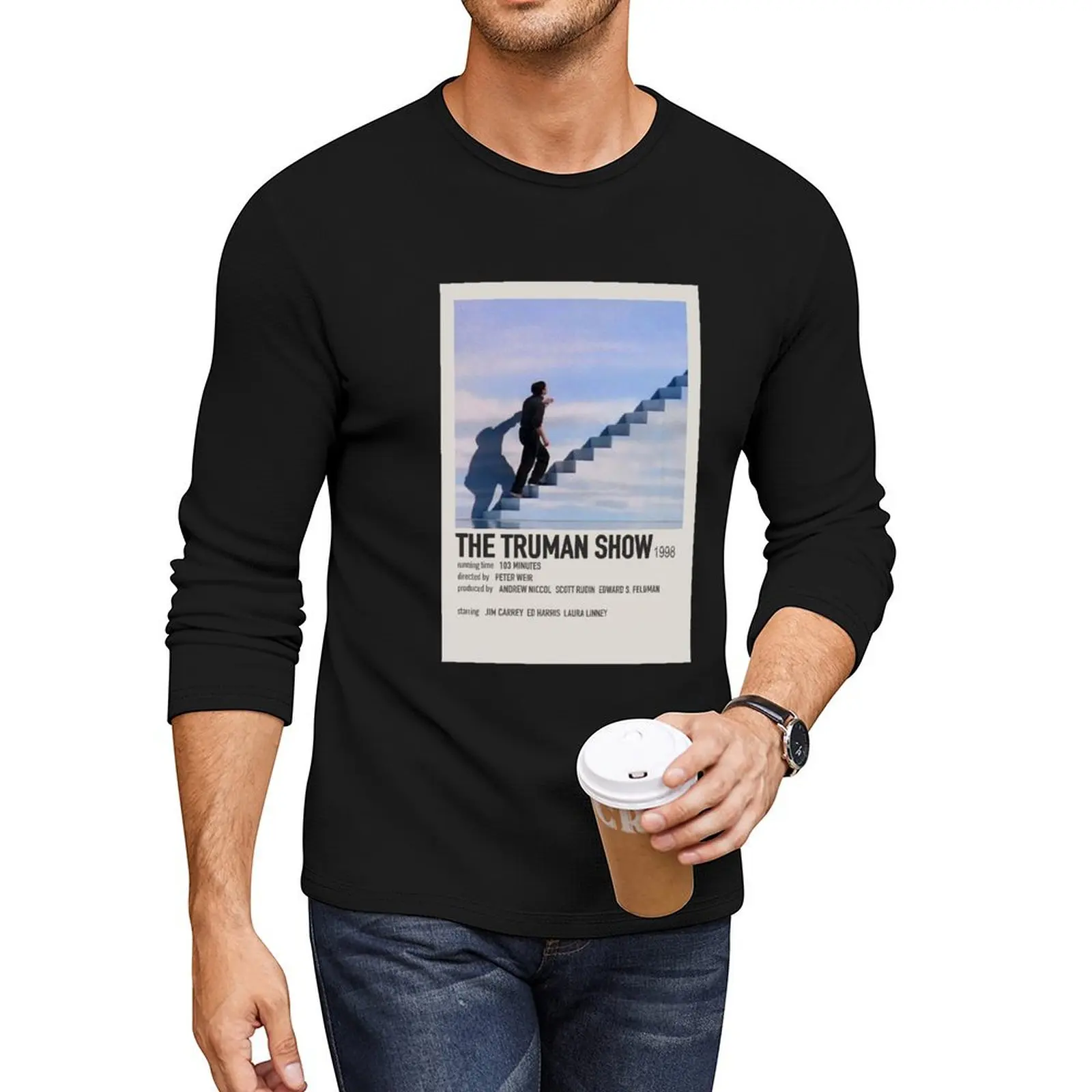 The Truman Show Movie Long T-Shirt Blouse new edition t shirt slim fit t shirts for men