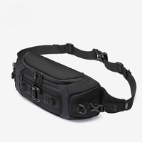 Fashion Men Waist Bag Outdoor Sports Tactical Chest Bag Multifunction Waterproof Male Fanny Pack Mens Crossbody Sling Bags