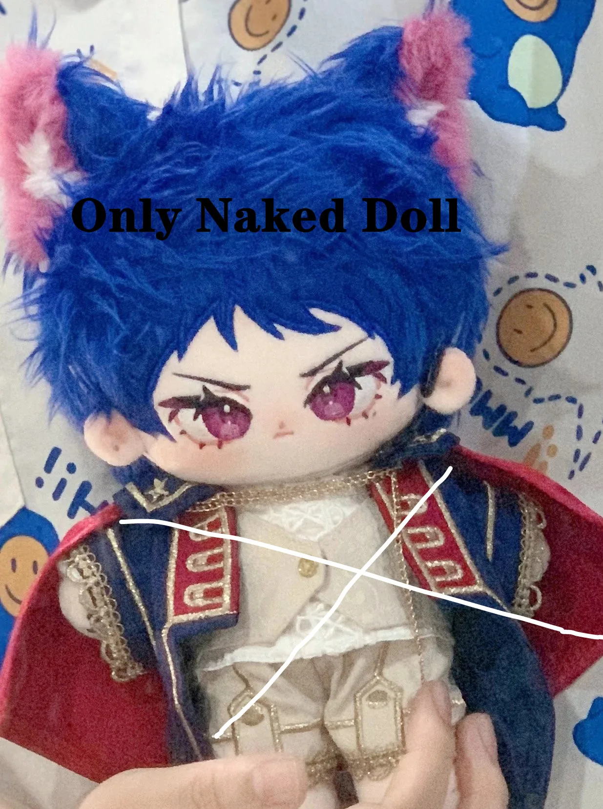 在庫あり 20cm 伏見ゆずる ぬいぐるみ エスコットンドール 裸のコットンドール あんさんぶるスターズ！ コスプレ漫画ぬいぐるみ