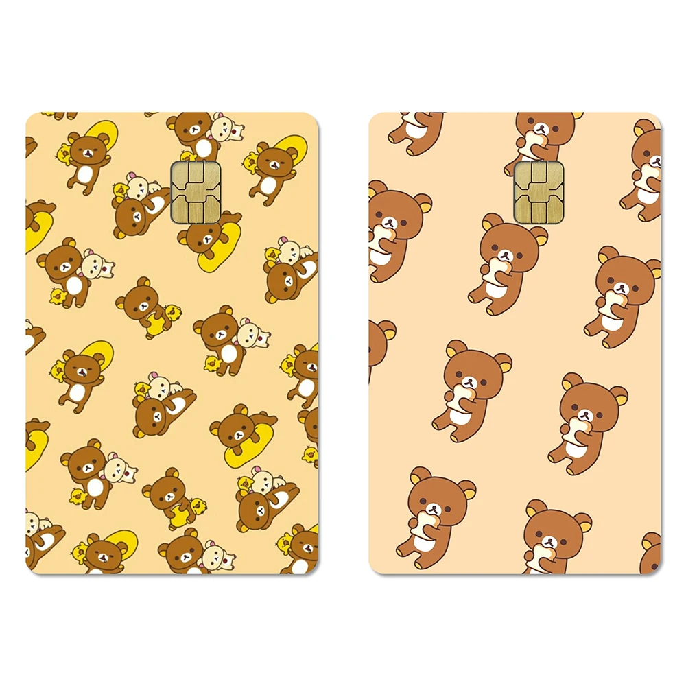 귀여운 리라쿠마 칩 카드 스티커 귀여운 만화 은행 카드 - Index Card Holder 리뷰 및 가격