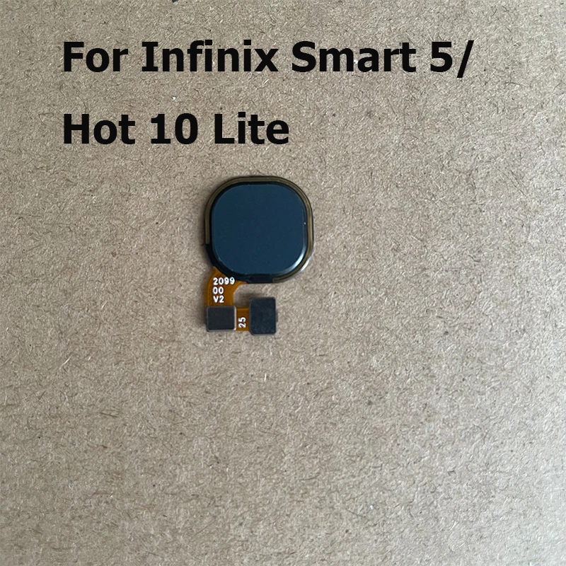 

Замена гибкого кабеля датчика отпечатков пальцев для Infinix Smart 5/Hot 10 Lite, кнопка включения и выключения, гибкий кабель