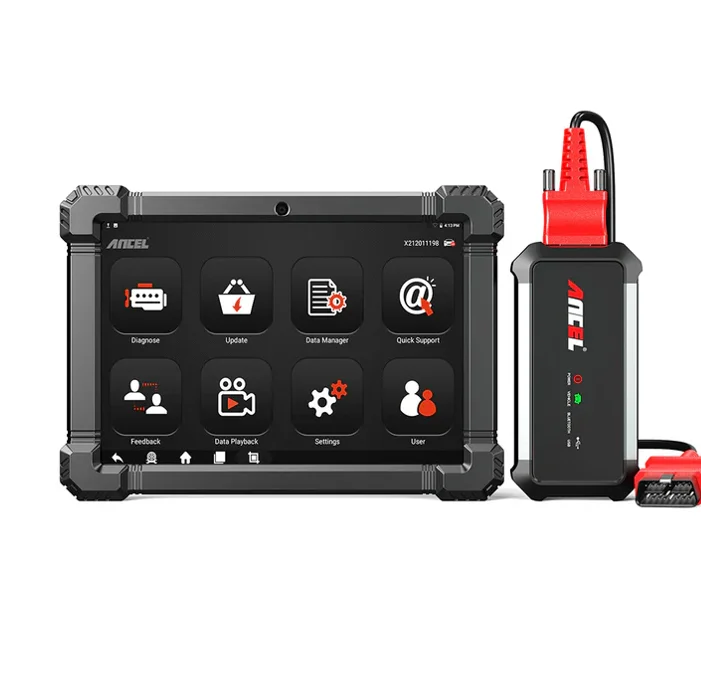 New Arrival Ancel X7 HD Diagnostic Tools Heavy Duty Truck Automotive Scanner Coding Reset Auto Diagnostic Truck Scanner