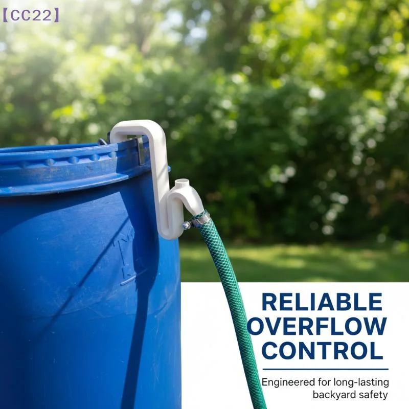【CC22】Self Priming Siphon Hose No-Drill Auto Drain And Fill Rainwater Transfer Overflow Pipe Tools Garden Hose Hook{C}