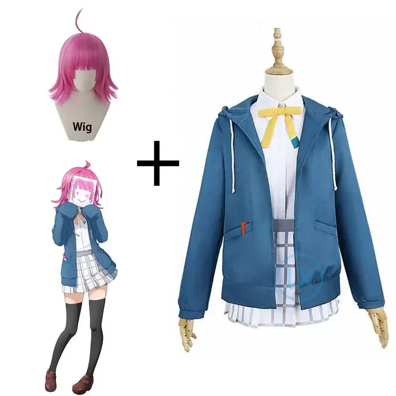 Anime Love Live! Nijigasaki High School Idol Club Rina Tennoji School Uniform Outfit Anime Customize Cosplay Costumes Winter Cos