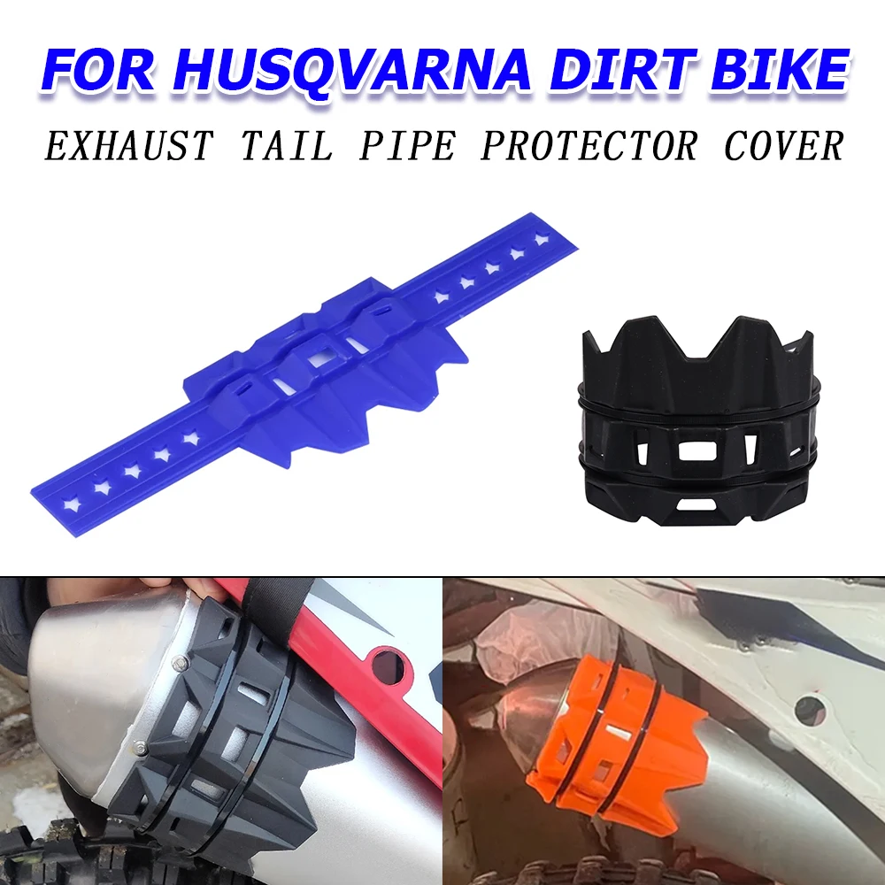 Exhaust Cover Escape Muffler Silencer Protector For Husqvarna TC FC TE TE i FE TX FX 125 250 300 350 450 501 FE300 Accessories