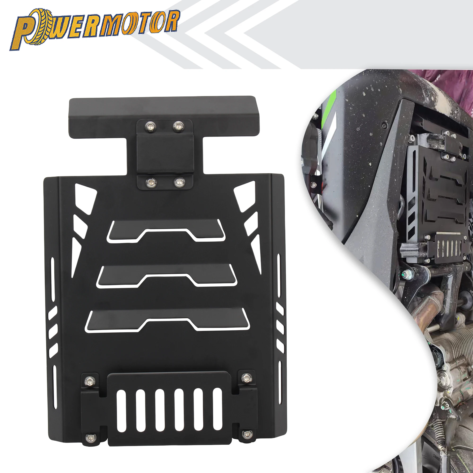 

Motorcycle Chassis Engine Guard Skid Plate Cover For Aprilia SR GT 200 GT200 2022 Scooters Lower Bottom Modification Accessories