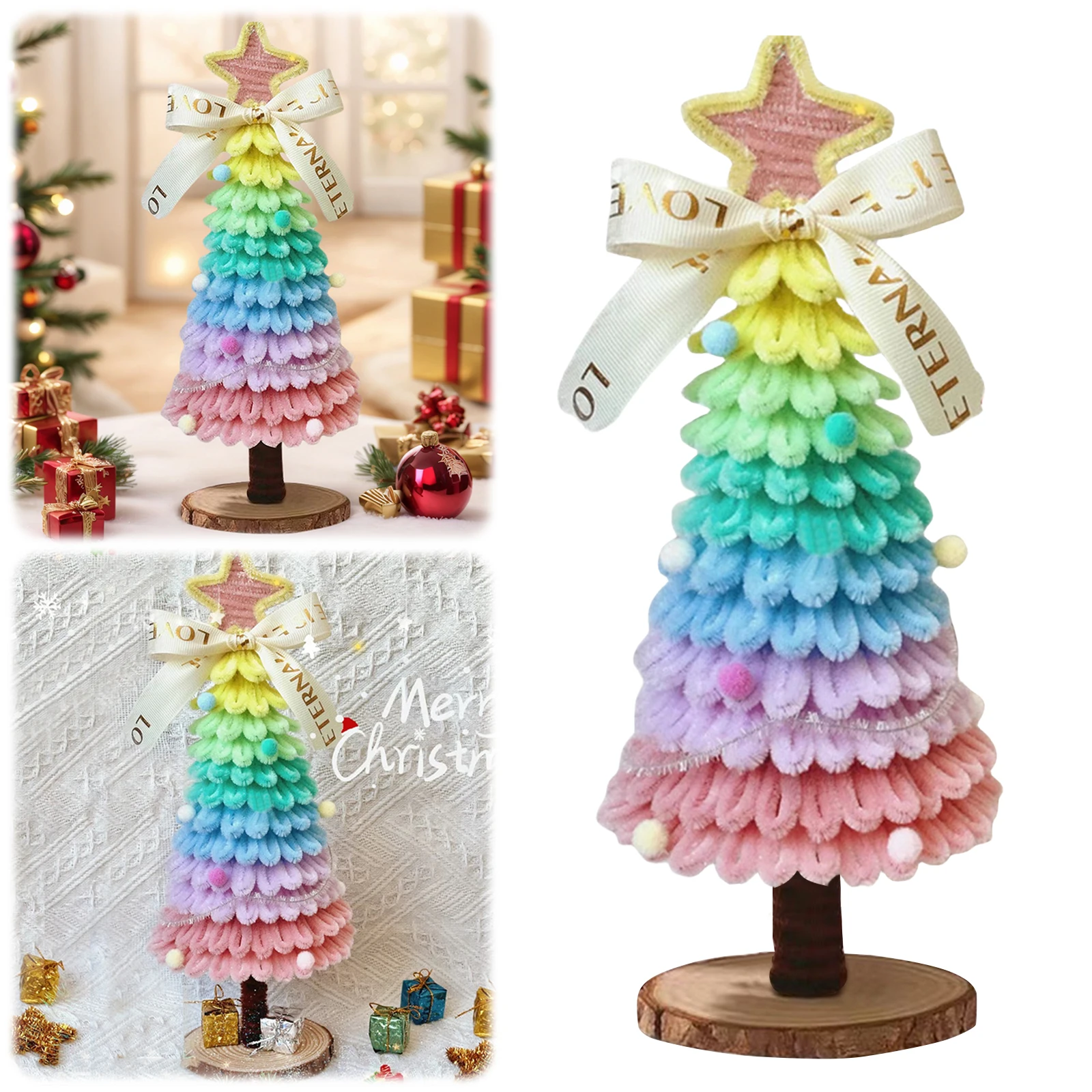 24 Piezas De Bolas Decorativas Para árbol De Navidad De 3 Cm Con Purpurina  Dorada Y, image size:1600x1600