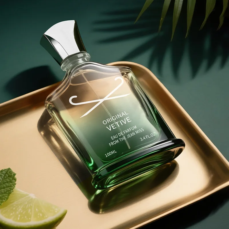 100 مللي عطر فيتيفر ليمون للرجال عطر وودي طازج أو دو تواليت يمزح يؤرخ فرمون كولونيا عطر رذاذ الجسم #5