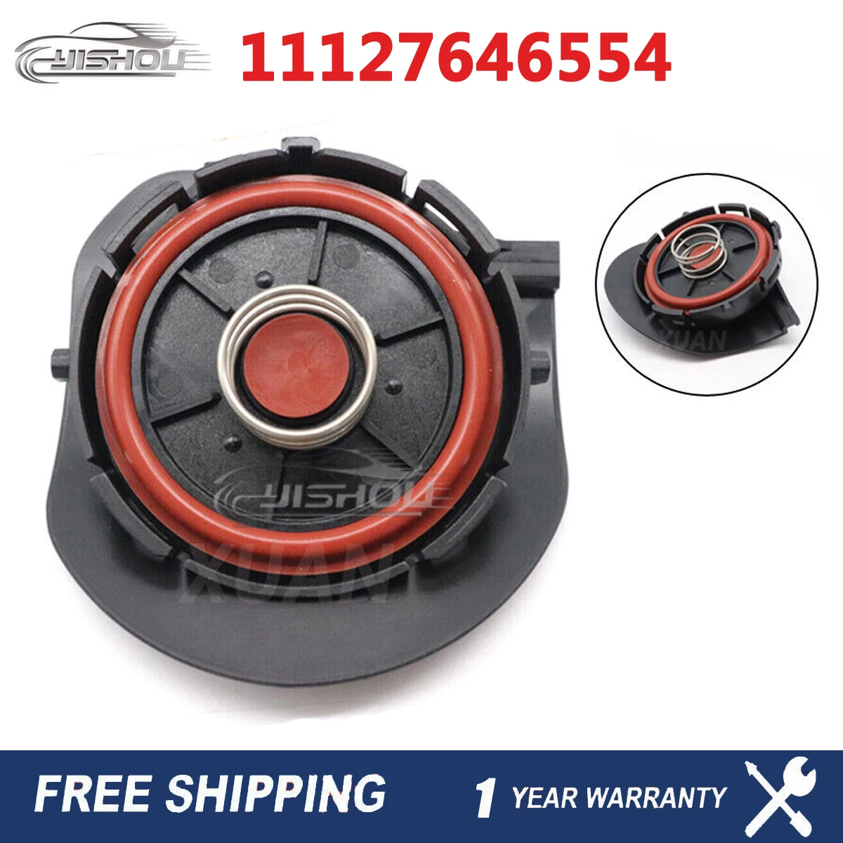 For 2002-2019 Mini Cooper Paceman Clubman Countryman 1.6L New 11127646554 Baificar Cylinder Head PCV Valve Cover Repair Kit