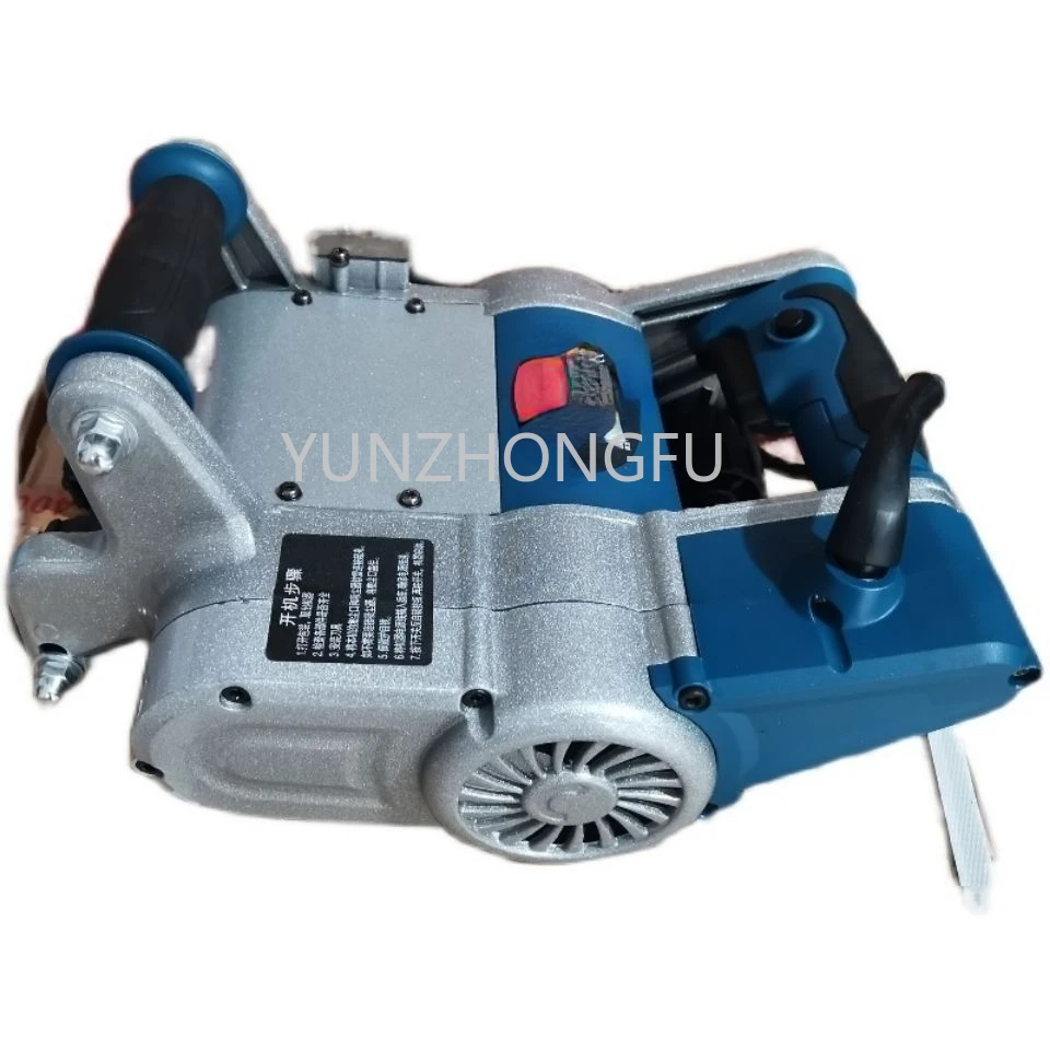 Slotting Machine One-Time Molding Wall High-Power Foam Brick Red Brick Wall Pipe Cutting Dust-Free