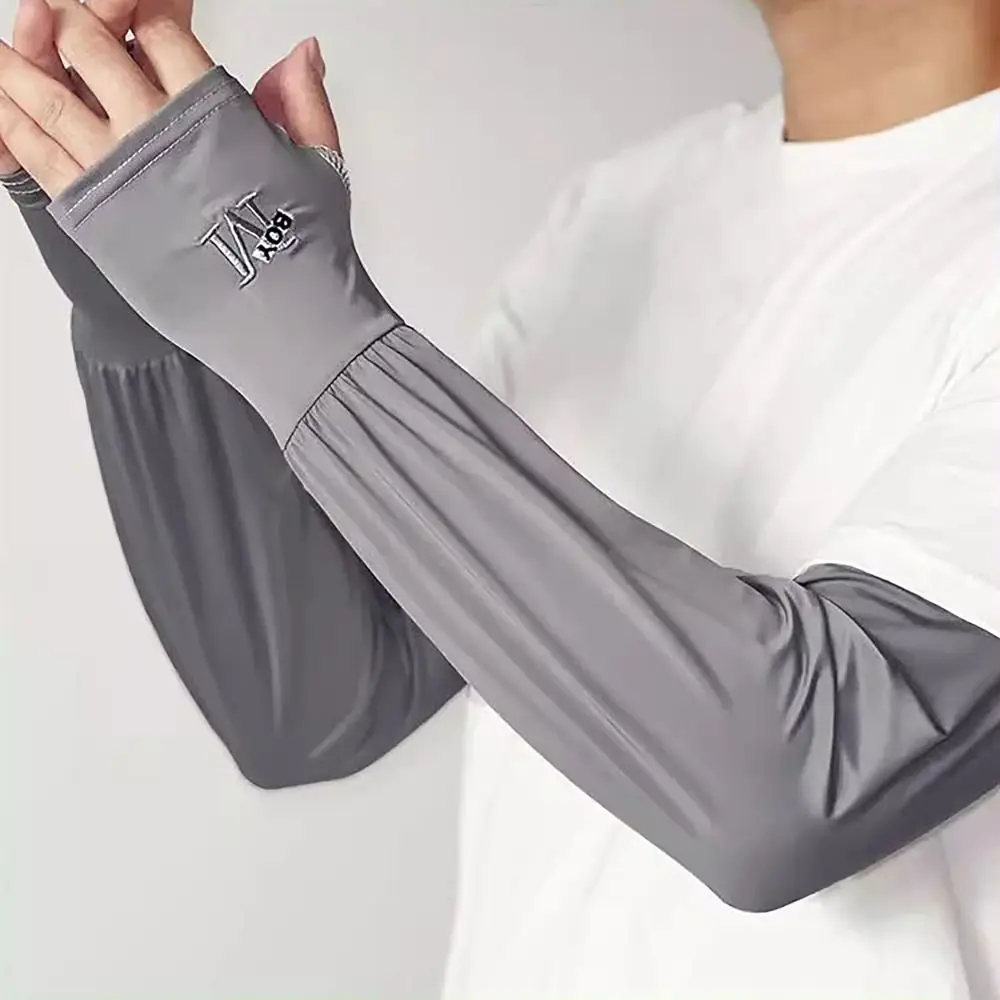 Proteção solar UV Ice Sleeves, Resistente ao desgaste, Boa resistência, Braço de dedo antisnag, Verão