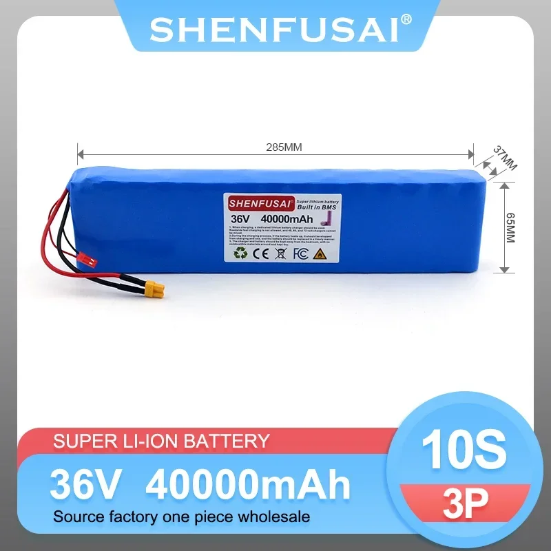 

Multiple plug models with 10S3P lithium batteries, 36V 40000 mAh 18650.00