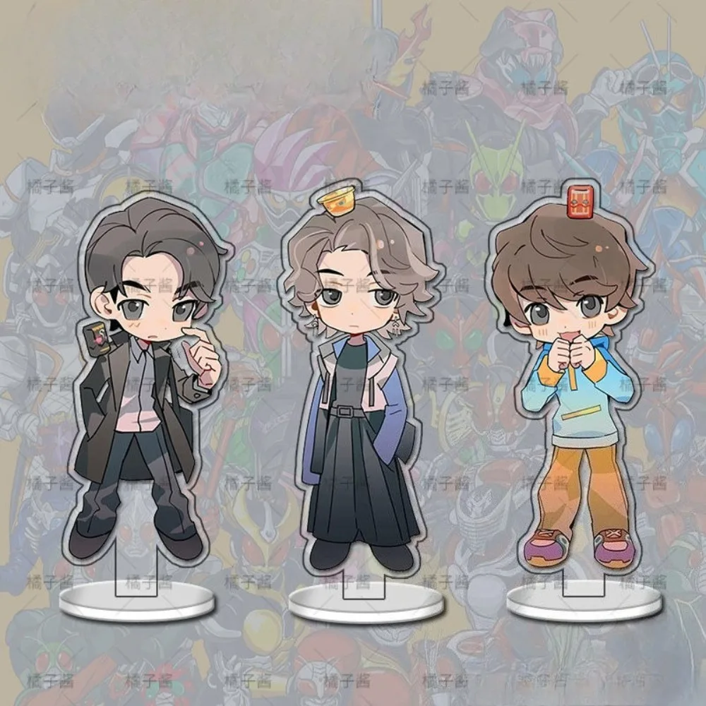 

Kamen Rider акриловая фигурка-подставка Inoue Shouma Karakida Hanto аниме периферийные устройства мультфильм оригинальность студенческий стол маленький орнамент