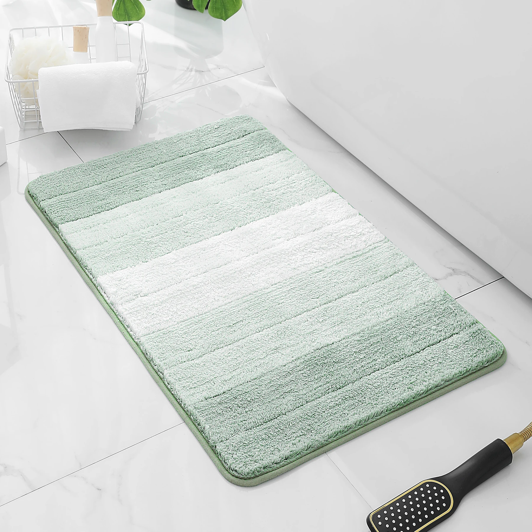 Dark gray bath mat,modern bathroom mat,indoor carpet anti slip absorption bath mat,suitable for shower decoration mat,kitchenmat