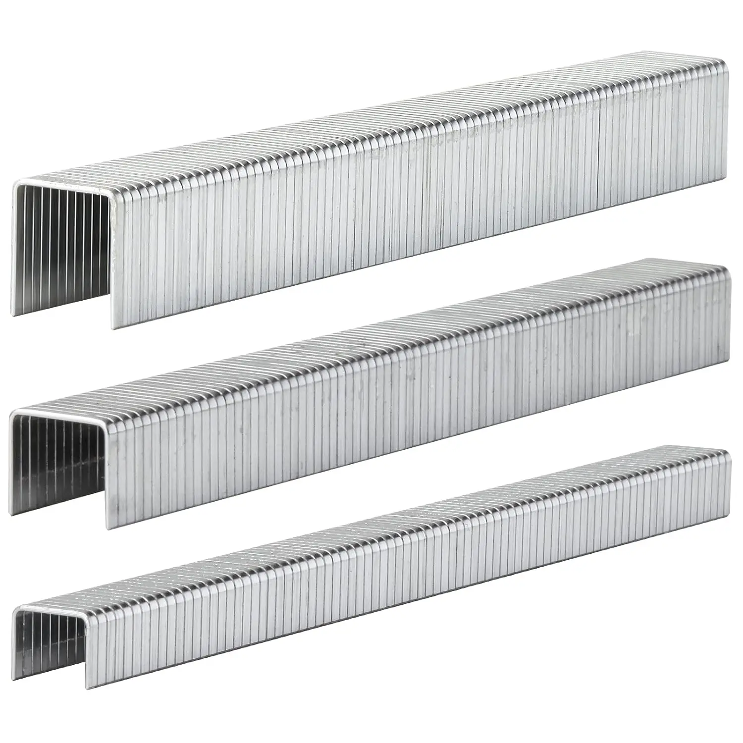 

Heavy Duty T50 Staples 1300-Count, 3 Sizes: 5/16", 3/8", 1/2", Galvanized Project Pack