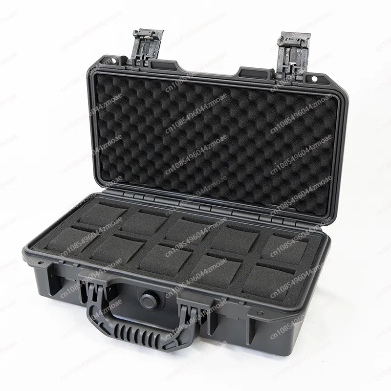 حقيبة تخزين للساعات مقاومة للماء، 6/8/10/15 فتحات، صندوق حمل واقٍ مقاوم للرطوبة، سبائك الألومنيوم