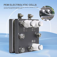 PEM Cell Electrolytic Water Hydrogen Production Hydrogen Absorption Machine 14A/8A Hydrogen Rich Water Machine SPE Cell