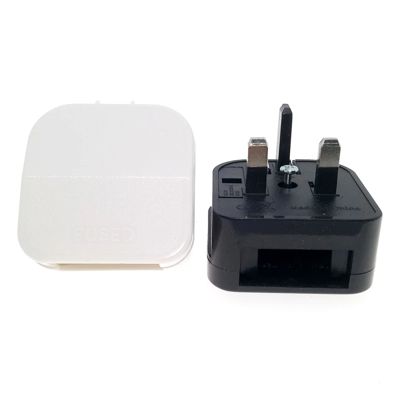 European EU to Ireland British Malaysia SingaporeUK Power Plug Converter Travel Adapter Embedded AC250V 13A Fuse