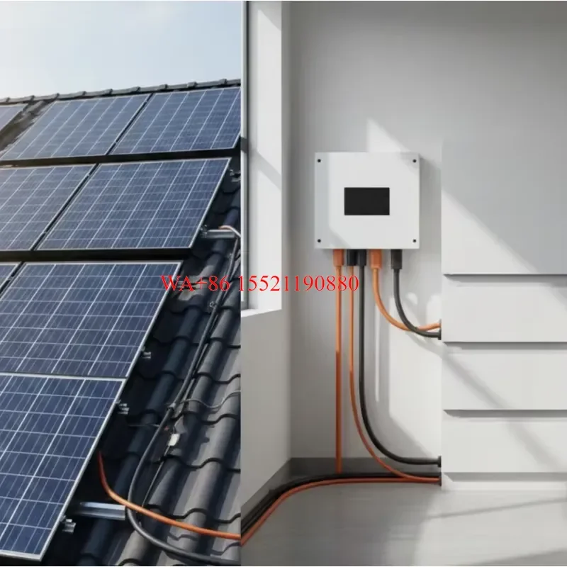 WMWMNU Complete Off Grid 10kw Photovoltaic Solar Panel Power Energy System Kit With Battery and Inverter Storage Set for Home