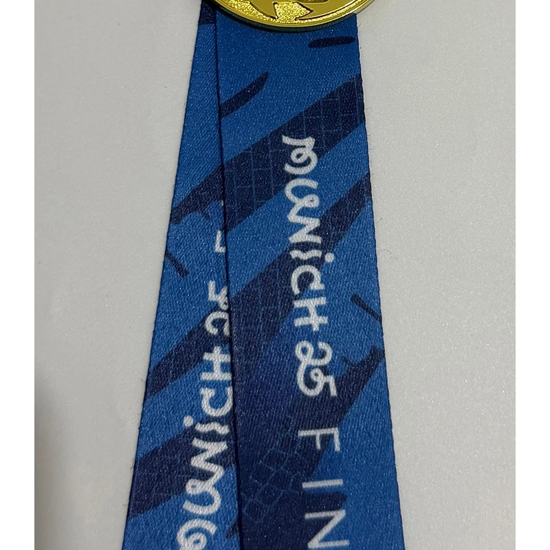 Promoção: Medalhas de Metal Réplicas da Final de Munique 2000-2025, Medalhas dos Campeões, para Coleções de Fãs de Futebol, com Fita