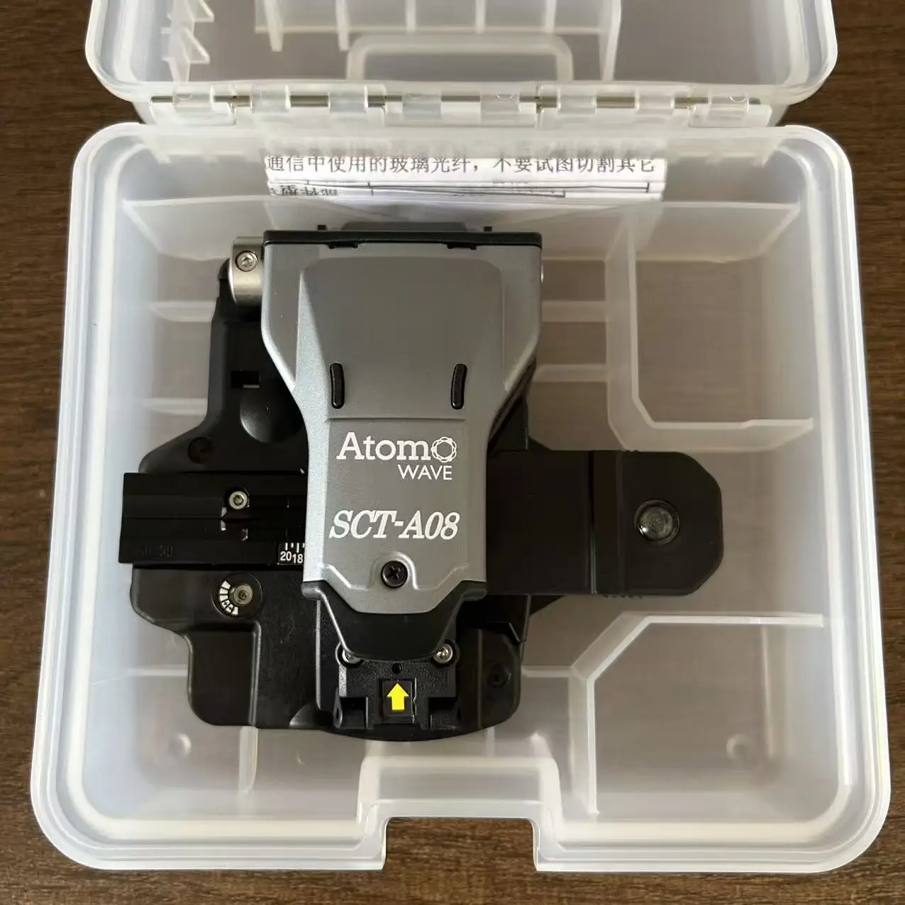 

SCT-A08 High Precision Fiber Cleaver Compatible Fujikura CT-08 Single Core Cutter For FTTH Fusion Splicing FC-6S Cleaver