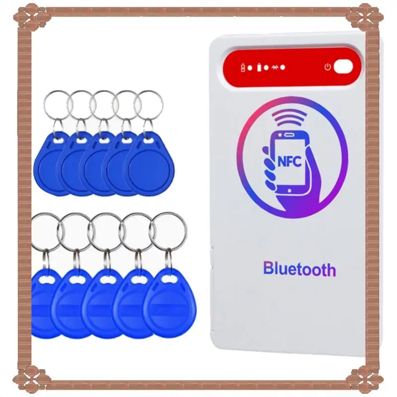 Livraison 24 heures NFC Max IC ID RFID duplicateur lecteur de carte de cryptage écrivain Bluetooth prise en charge Android IOS Harmonyos pour Elevato