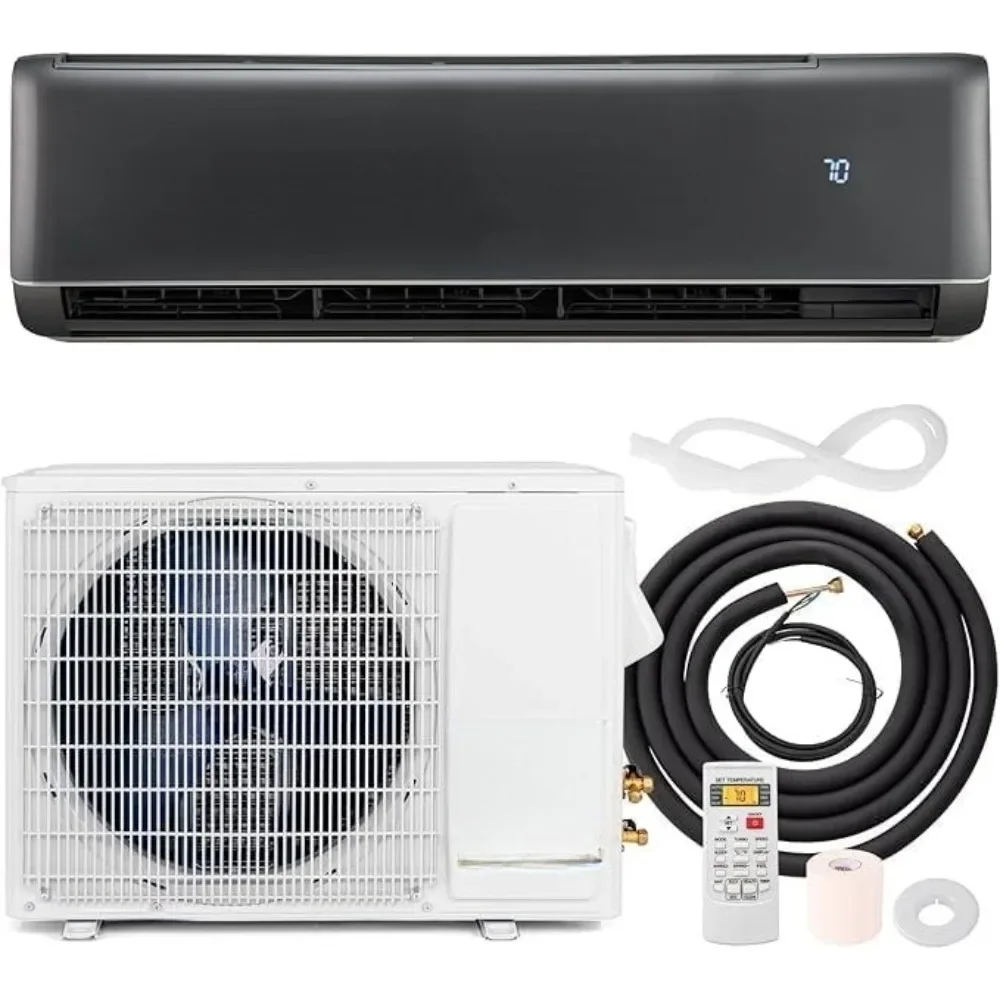 

12000 BTU Mini Split Air Conditioner Heat Pump, 21 SEER2 208-230V, Ductless Wall AC Unit Cool Up to 750 Sq. Ft, Customized