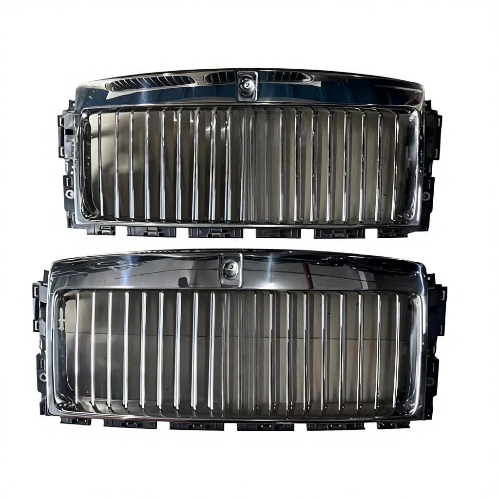 Plastic Front Bumper Grille Mesh Radiator Grid With Bolts Repair Replacement Parts 51137495526