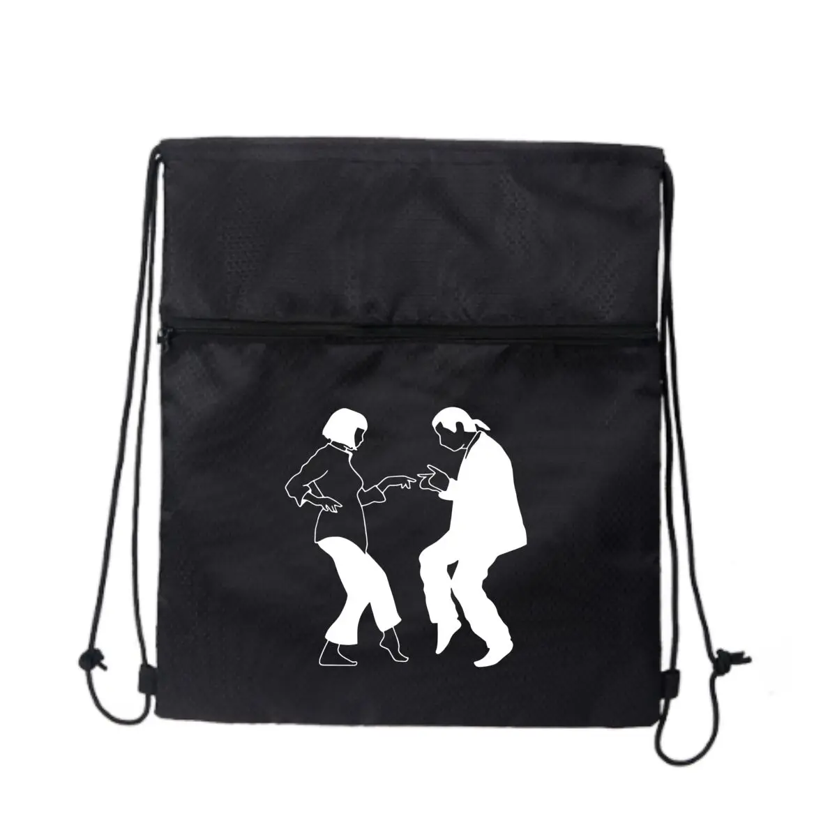 

Рюкзак Dance Duo с силуэтом на шнурке Спортивный рюкзак большой вместимости