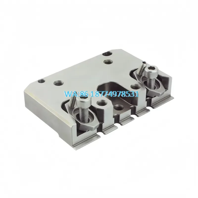 Wmwmnu Precision Flat Vice Model 3A-200106 120x82.5mm Compatible With Erowa System ER-018940 for CNC Milling