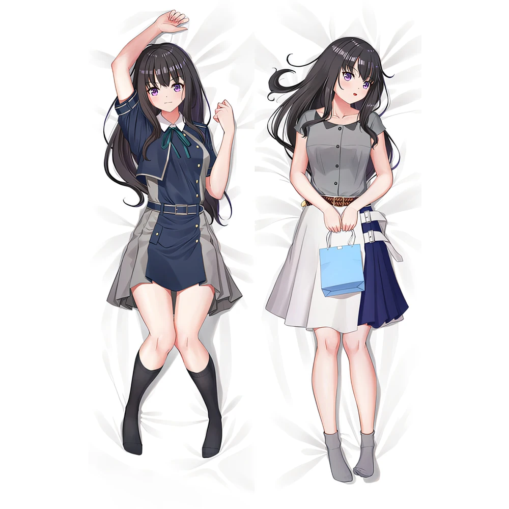 

Lycoris Recoil Takina Inoue Chisato Nishikigi Dakimakura Pillow Case Cosplay Anime Otaku Pillowcase
