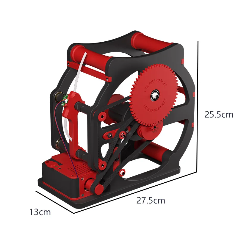 Automatic Filament Rewinder with Smart Runout Sensor Auto Stop Motorized Spool Winder for 3D Printer