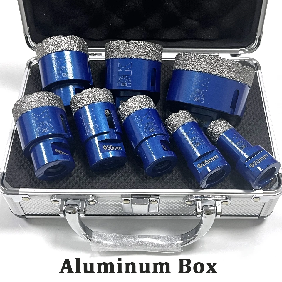 Best Selling Diamond Core Drill Bits Set Suppliers Wet Dry Cutting for Tile Marble Ceramics Porcelain