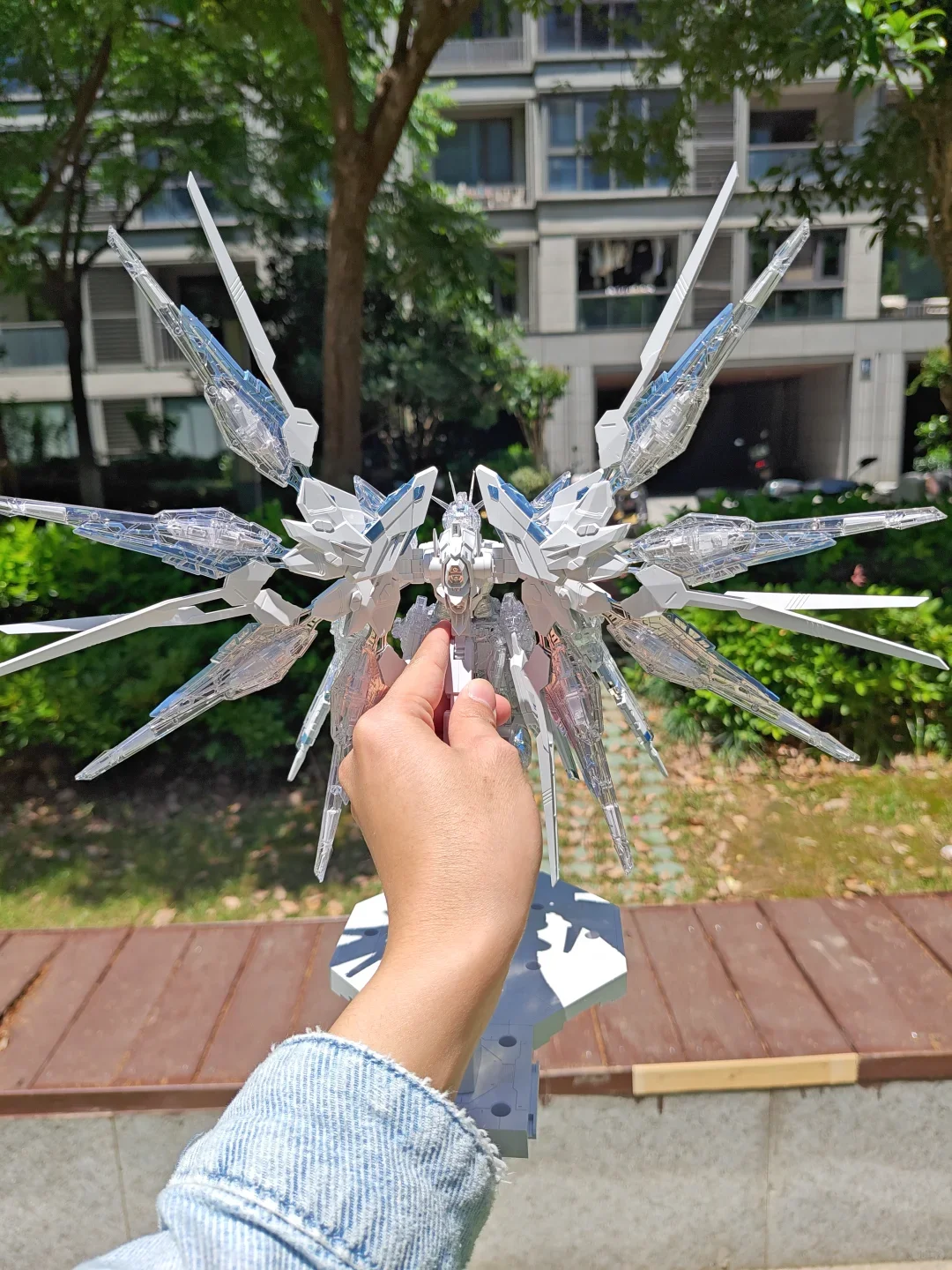 7701 MGEX 1/100 Strike Freedom - Model Kit Fenrir ulasan dan harga